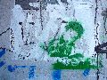 Plakate, Graffitis, Werbung,Aufkleber,  Kunst oder Ähnliches in der Neustadt-Antonstadt, Politisches und Unpolitisches
