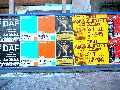 Plakate, Graffitis, Werbung,Aufkleber,  Kunst oder Ähnliches in der Neustadt-Antonstadt, Politisches und Unpolitisches