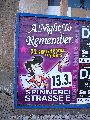 Plakate, Graffitis, Werbung,Aufkleber,  Kunst oder Ähnliches in der Neustadt-Antonstadt, Politisches und Unpolitisches