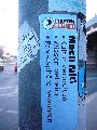 Plakate, Graffitis, Werbung,Aufkleber,  Kunst oder Ähnliches in der Neustadt-Antonstadt, Politisches und Unpolitisches