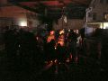 Die letzte Party auf dem Bauwagenplatz Bautzener Str., with special performer Ernie