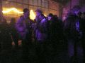 Die letzte Party auf dem Bauwagenplatz Bautzener Str., with special performer Ernie