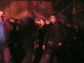 Die letzte Party auf dem Bauwagenplatz Bautzener Str., with special performer Ernie