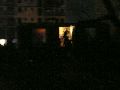 Die letzte Party auf dem Bauwagenplatz Bautzener Str., with special performer Ernie