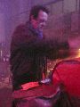 Die letzte Party auf dem Bauwagenplatz Bautzener Str., with special performer Ernie