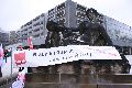 Anläßlich des Bombardements Dresdens am 13.02.1945,  13.02.2009-14.02.2009