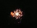 Feuerwerk anläßlich des Pieschener Hafen Festes