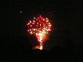 Feuerwerk anläßlich des Pieschener Hafen Festes