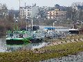 Spaziergang zwischen Pieschen-Flügelwegbrücke, längs der Elbe