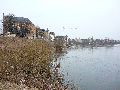 Spaziergang zwischen Pieschen-Flügelwegbrücke, längs der Elbe