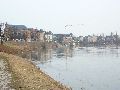 Spaziergang zwischen Pieschen-Flügelwegbrücke, längs der Elbe