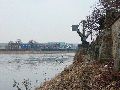 Spaziergang zwischen Pieschen-Flügelwegbrücke, längs der Elbe