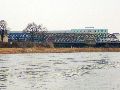 Spaziergang zwischen Pieschen-Flügelwegbrücke, längs der Elbe