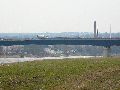 Spaziergang zwischen Pieschen-Flügelwegbrücke, längs der Elbe
