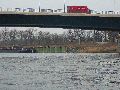 Spaziergang zwischen Pieschen-Flügelwegbrücke, längs der Elbe