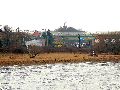 Spaziergang zwischen Pieschen-Flügelwegbrücke, längs der Elbe