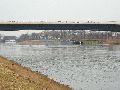 Spaziergang zwischen Pieschen-Flügelwegbrücke, längs der Elbe