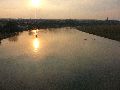 Spaziergang zwischen Pieschen-Flügelwegbrücke, längs der Elbe