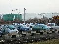 Spaziergang zwischen Pieschen-Flügelwegbrücke, längs der Elbe