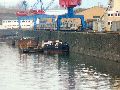 Spaziergang zwischen Pieschen-Flügelwegbrücke, längs der Elbe