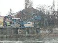 Spaziergang zwischen Pieschen-Flügelwegbrücke, längs der Elbe