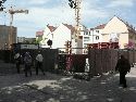 ehemals Jugendbibliothekstandort, heute Baustelle an der Hauptstr.vormals Straße der Einheit