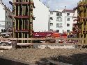 ehemals Jugendbibliothekstandort, heute Baustelle an der Hauptstr.vormals Straße der Einheit