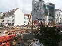 ehemals Jugendbibliothekstandort, heute Baustelle an der Hauptstr.vormals Straße der Einheit