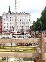 ehemals Jugendbibliothekstandort, heute Baustelle an der Hauptstr.vormals Straße der Einheit