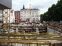 ehemals Jugendbibliothekstandort, heute Baustelle an der Hauptstr.vormals Straße der Einheit