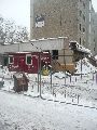 der Wendezeitprozess auf der Hauptstraße zu beobachten