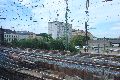 Eisenbahnfahrt Neustädter Bahnhof Richtung Heidenau, Rechtsseitig