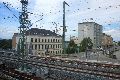 Eisenbahnfahrt Neustädter Bahnhof Richtung Heidenau, Rechtsseitig