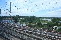 Eisenbahnfahrt Neustädter Bahnhof Richtung Heidenau, Rechtsseitig
