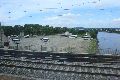 Eisenbahnfahrt Neustädter Bahnhof Richtung Heidenau, Rechtsseitig