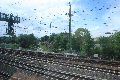 Eisenbahnfahrt Neustädter Bahnhof Richtung Heidenau, Rechtsseitig