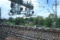 Eisenbahnfahrt Neustädter Bahnhof Richtung Heidenau, Rechtsseitig