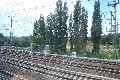 Eisenbahnfahrt Neustädter Bahnhof Richtung Heidenau, Rechtsseitig