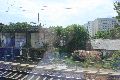 Eisenbahnfahrt Neustädter Bahnhof Richtung Heidenau, Rechtsseitig