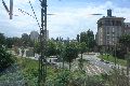Eisenbahnfahrt Neustädter Bahnhof Richtung Heidenau, Rechtsseitig