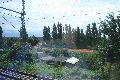 Eisenbahnfahrt Neustädter Bahnhof Richtung Heidenau, Rechtsseitig