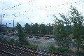 Eisenbahnfahrt Neustädter Bahnhof Richtung Heidenau, Rechtsseitig