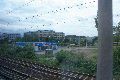 Eisenbahnfahrt Neustädter Bahnhof Richtung Heidenau, Rechtsseitig