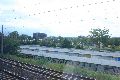 Eisenbahnfahrt Neustädter Bahnhof Richtung Heidenau, Rechtsseitig