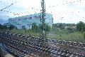 Eisenbahnfahrt Neustädter Bahnhof Richtung Heidenau, Rechtsseitig