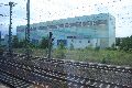 Eisenbahnfahrt Neustädter Bahnhof Richtung Heidenau, Rechtsseitig