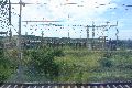 Eisenbahnfahrt Neustädter Bahnhof Richtung Heidenau, Rechtsseitig