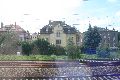 Eisenbahnfahrt Neustädter Bahnhof Richtung Heidenau, Rechtsseitig