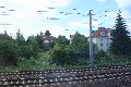 Eisenbahnfahrt Neustädter Bahnhof Richtung Heidenau, Rechtsseitig