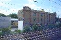 Eisenbahnfahrt Neustädter Bahnhof Richtung Heidenau, Rechtsseitig